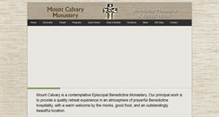 Desktop Screenshot of mount-calvary.org